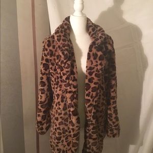 Beautiful women’s faux fur coat